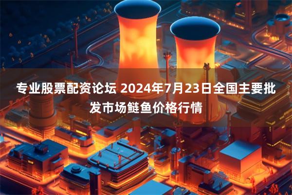 专业股票配资论坛 2024年7月23日全国主要批发市场鲢鱼价格行情